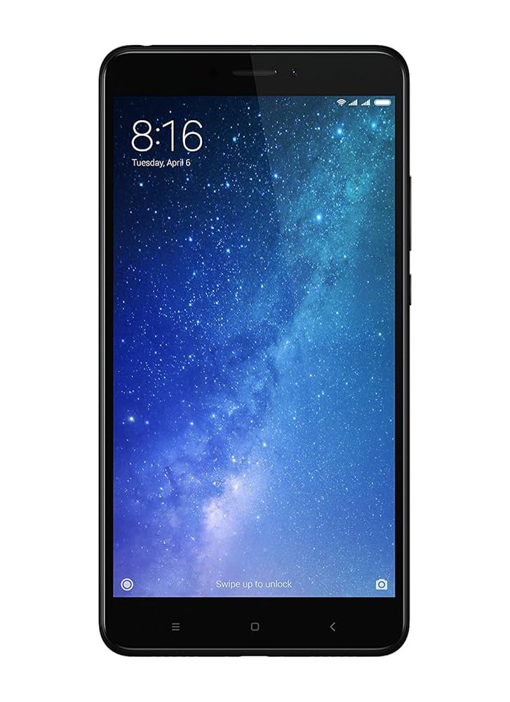 【値下げ】Xiaomi Mi Max2 Black Globalmodel XIAOMI MI MAX 2 64/128GB Dual Sim 6.44